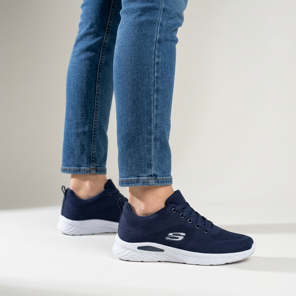Alixia - Bequeme Sneaker Mit Schnürung