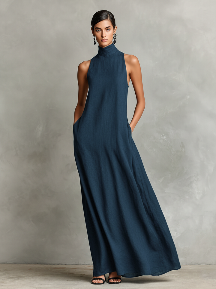 Imeria – Maxikleid Mit Neckholder-Ausschnitt