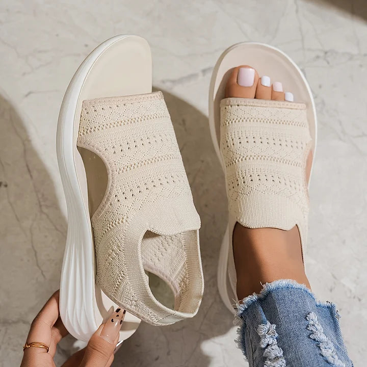 Deborish - Bequeme Orthopädische Sandalen Mit Offener Zehenpartie