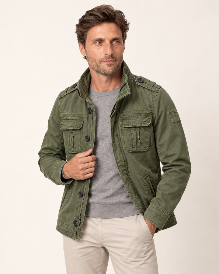 Renzi - Funktions Jacke Mit Stehkragen Und Mehreren Taschen
