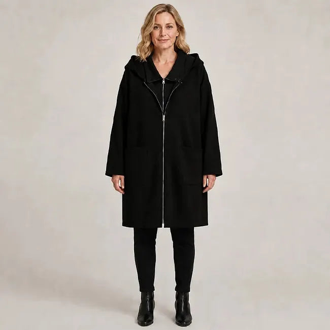 Cerina – Mittellange Kapuzen Jacke