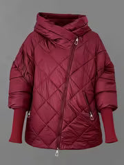 Stephenson – Jacke mit Kapuze Und Rauten Steppmuster