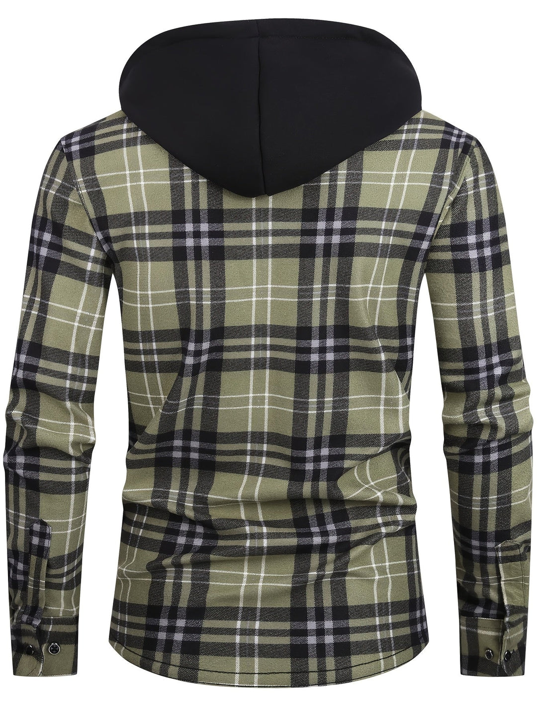 Santiner – Karierte Kapuzenjacke mit Brusttaschen