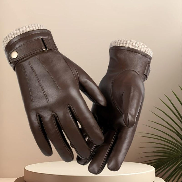 Matheo - Winter Thermo Hand Schuhe Aus Leder
