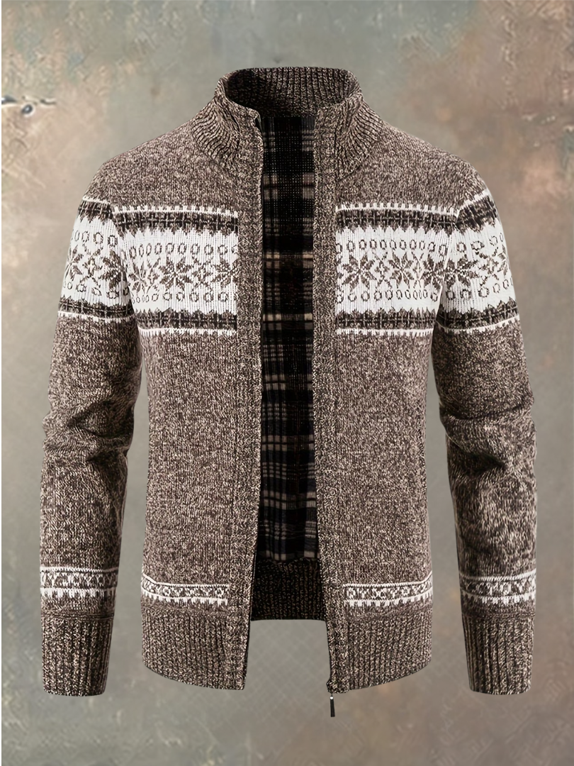 Gerran – Bequeme Strickjacke Mit Reißverschluss