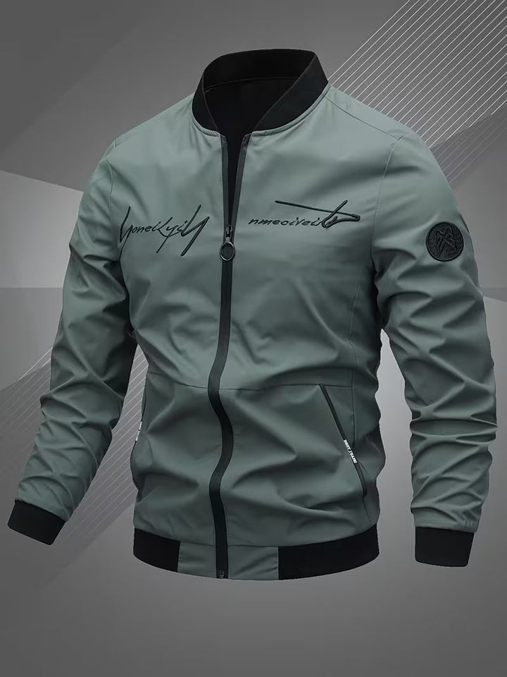 Tomas – Langarmjacke Mit Reißverschluss