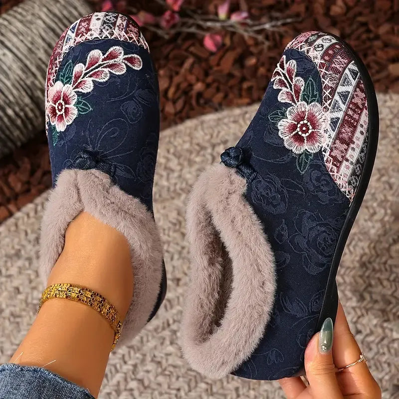 Dannelia – Bequeme Schuhe Aus Kunstfell