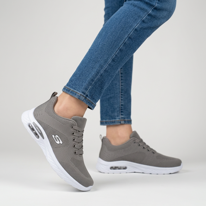 Alixia - Bequeme Sneaker Mit Schnürung