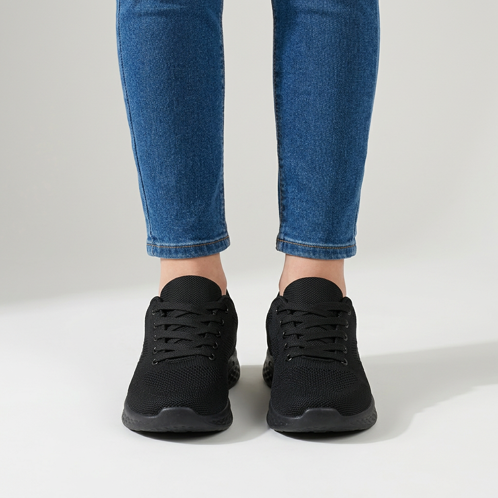 Alixia - Bequeme Sneaker Mit Schnürung