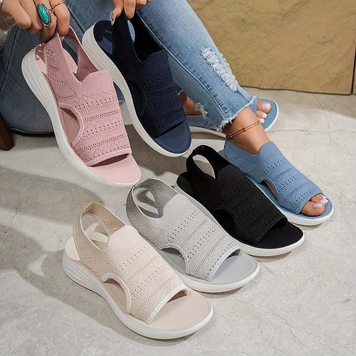 Deborish - Bequeme Orthopädische Sandalen Mit Offener Zehenpartie