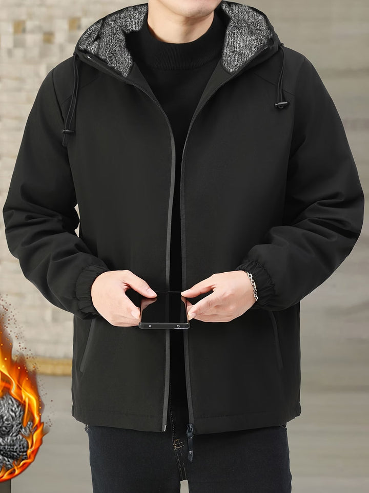 Oumar – Langarmjacke MIT Reißverschluss