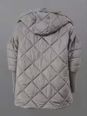 Stephenson – Jacke mit Kapuze Und Rauten Steppmuster