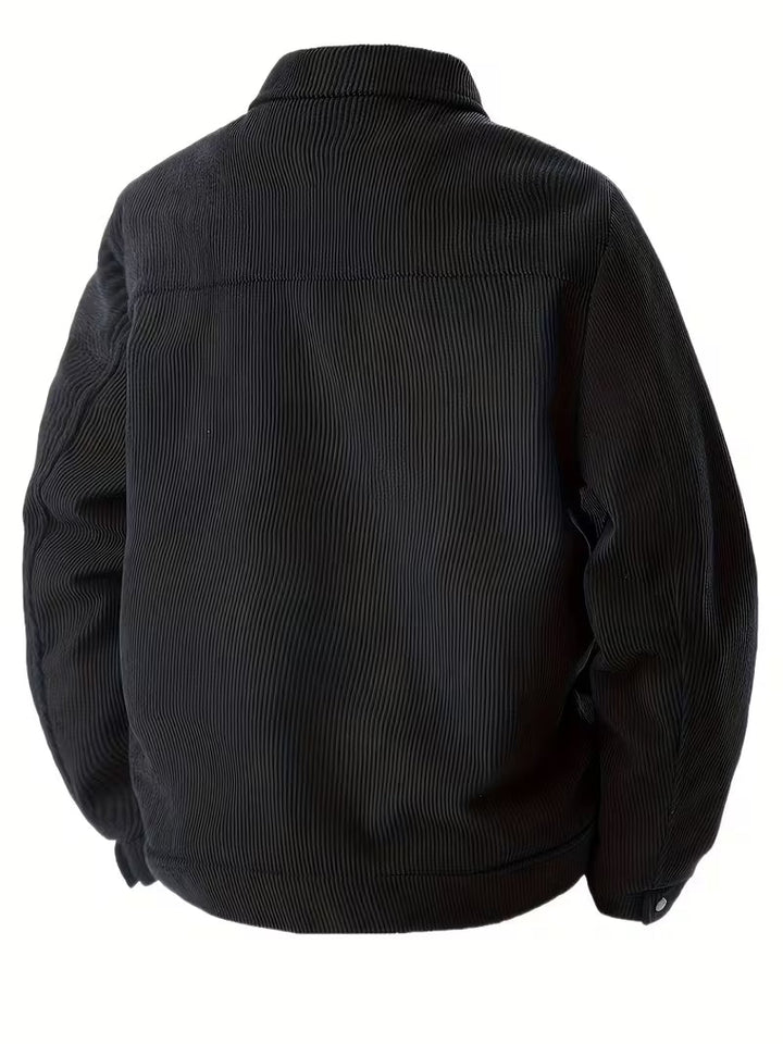 Matthaus – Cordjacke mit Kragen Und Pattentaschen