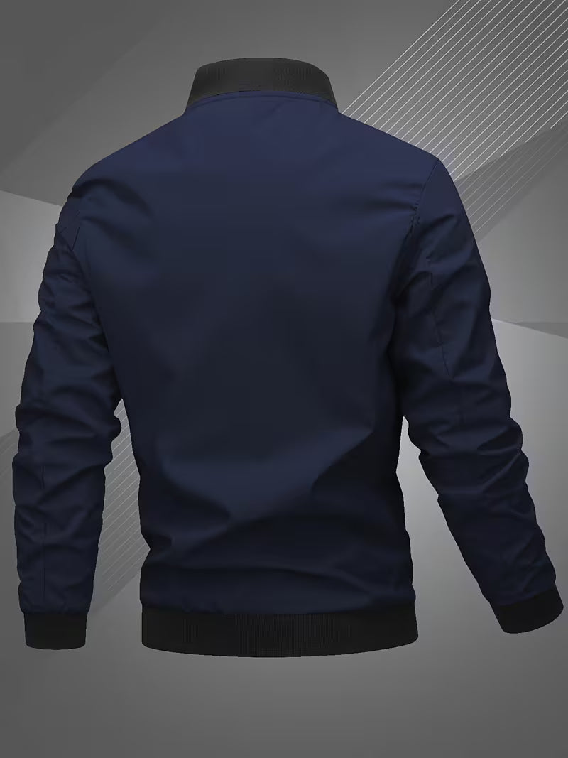 Tomas – Langarmjacke Mit Reißverschluss