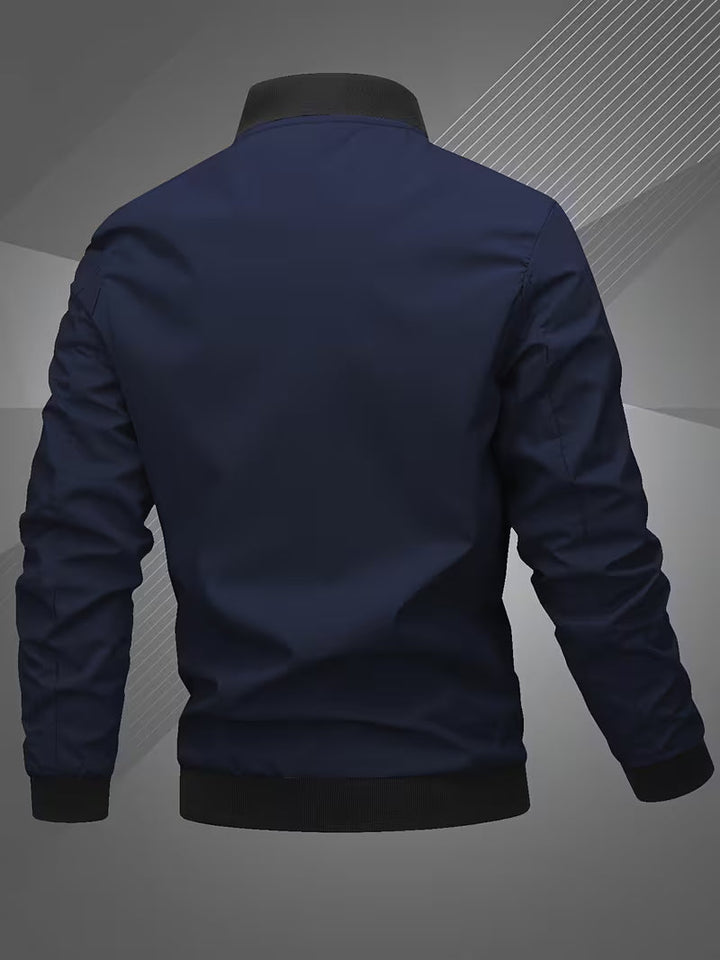 Tomas – Langarmjacke Mit Reißverschluss