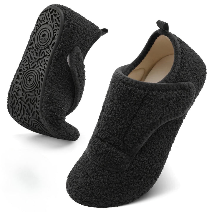 Shehara - Leichter Breiter Slipper Mit Gummisohle