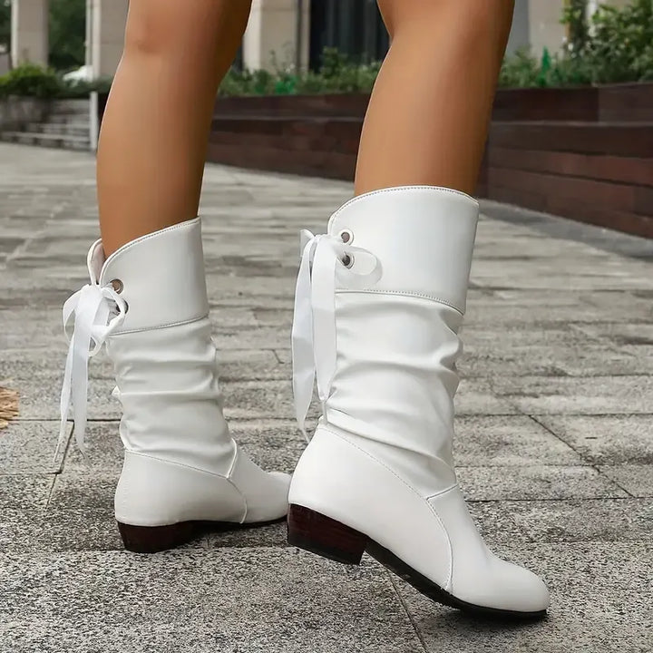 Anyssa - Elegante Schnürstiefelette