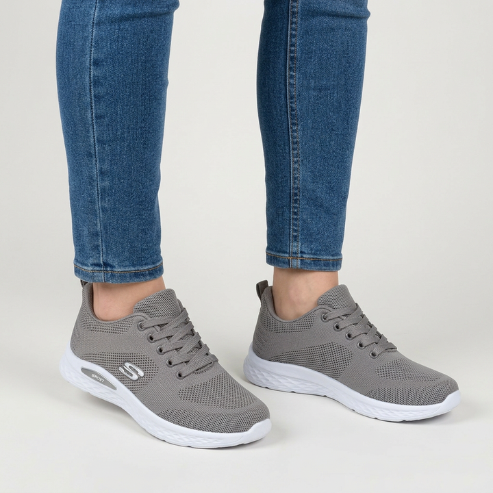 Alixia - Bequeme Sneaker Mit Schnürung