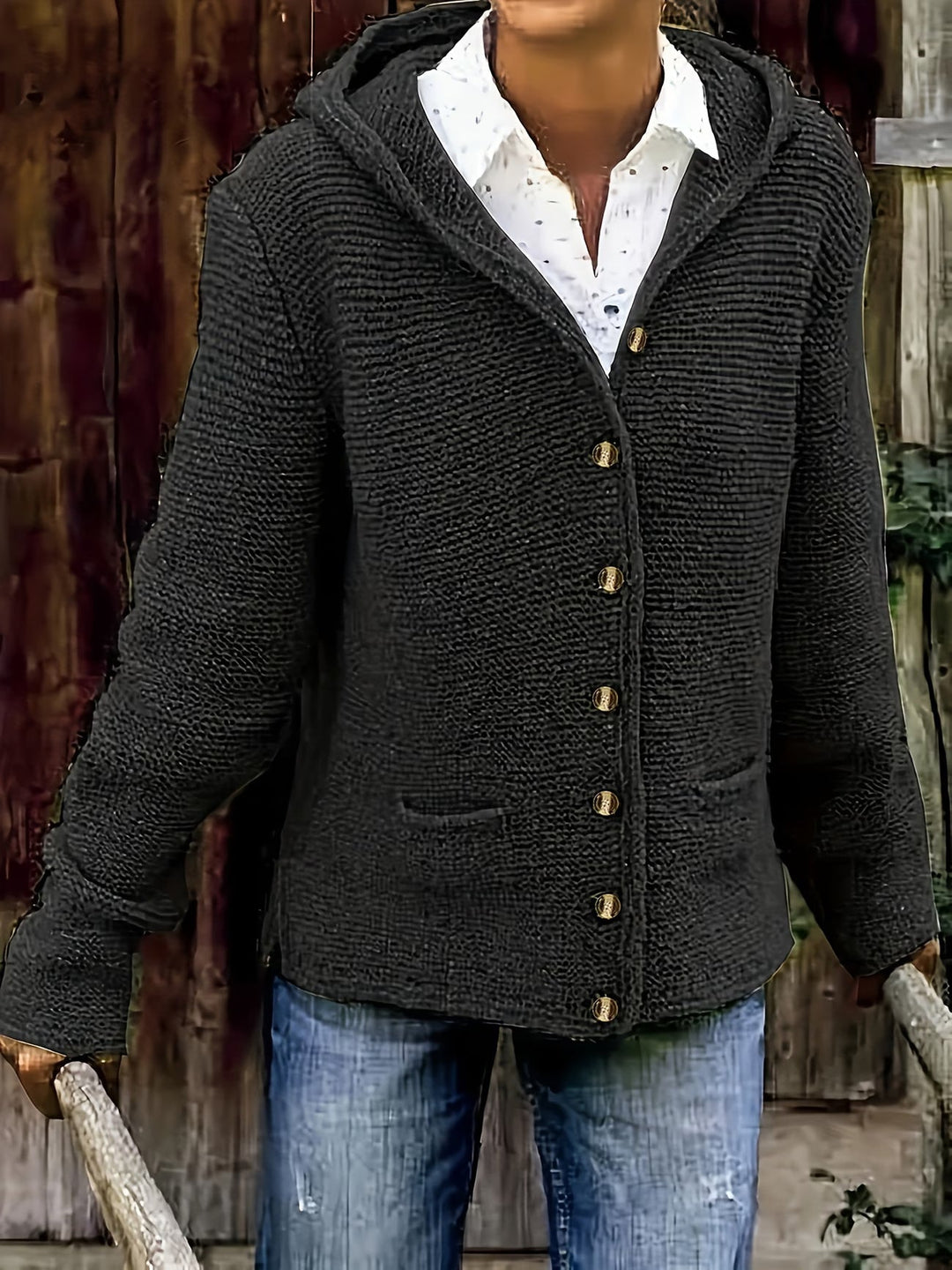 Jadia - Langärmelige Strickjacke
