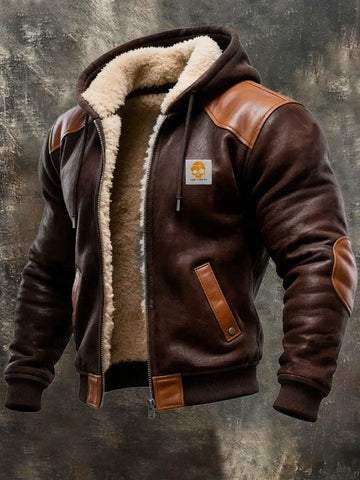 Kruithof – Fleece Gefütterte Kapuzenjacke
