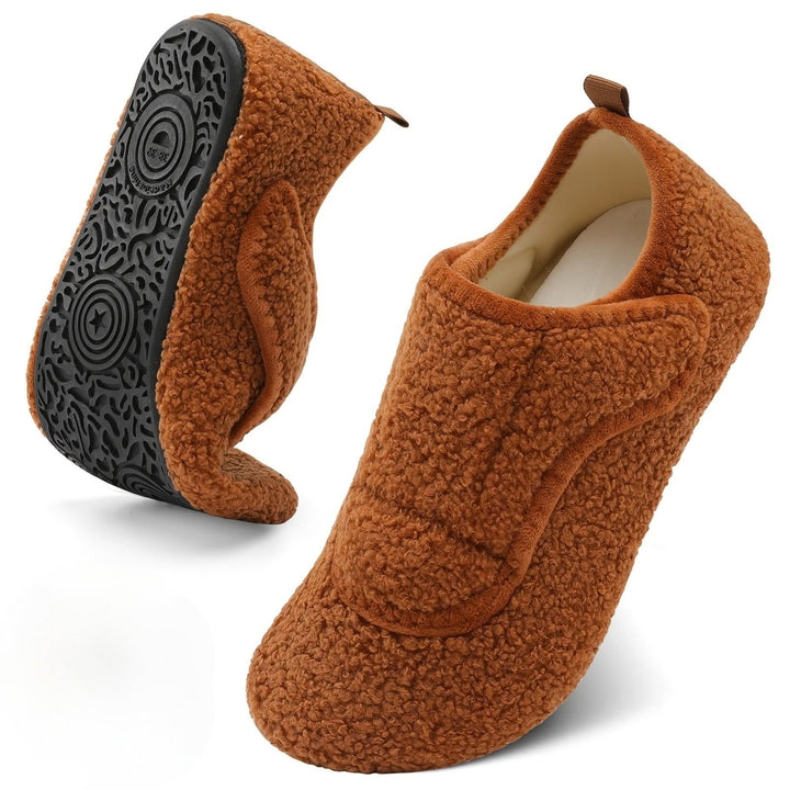 Shehara - Leichter Breiter Slipper Mit Gummisohle