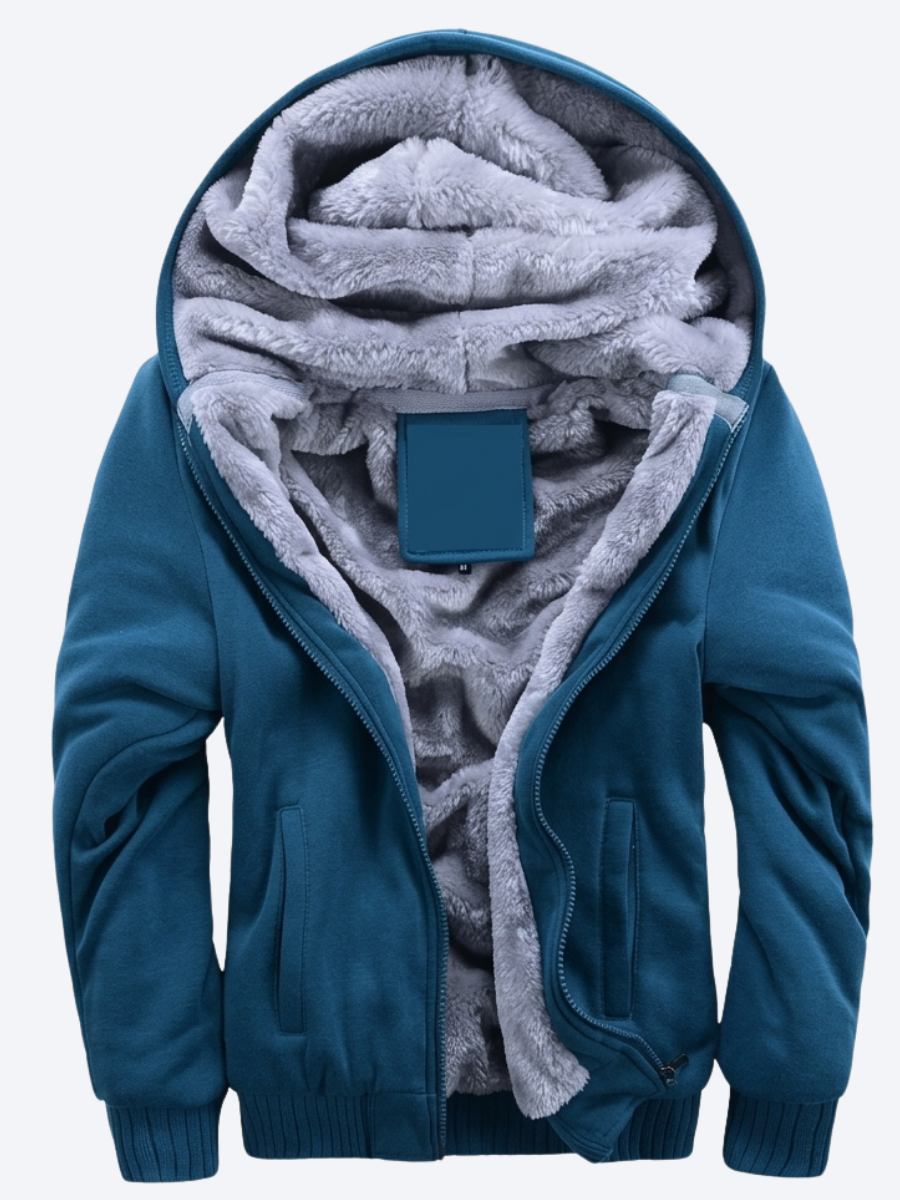 Kolina – Kapuzenjacke mit Reißverschluss und Fleecefutter