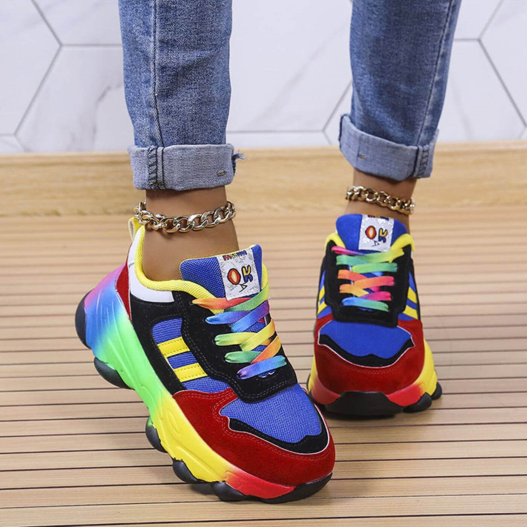 Karuna – Stilvoller Farbenfroher Orthopädischer Turnschuh