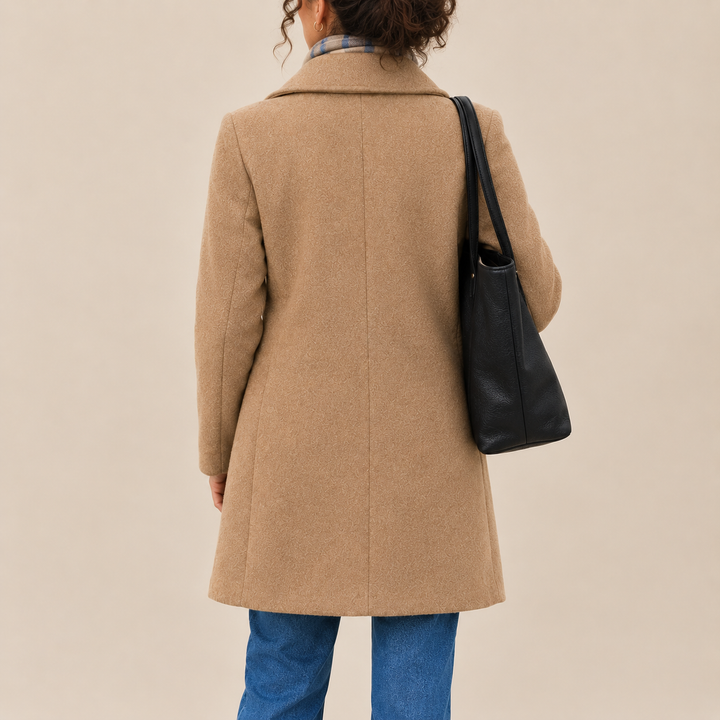Danla – Langarmmantel Mit Taschen