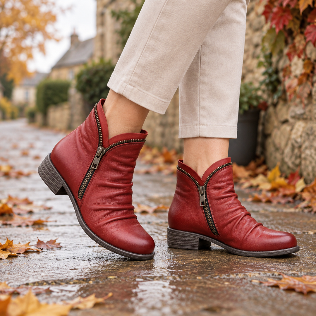 Limella – Orthopädische Stiefeletten mit Reißverschluss