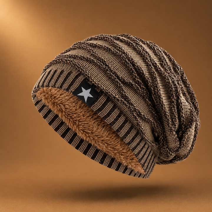 Hollis – Mit Fleece Gefütterte Strickmütze