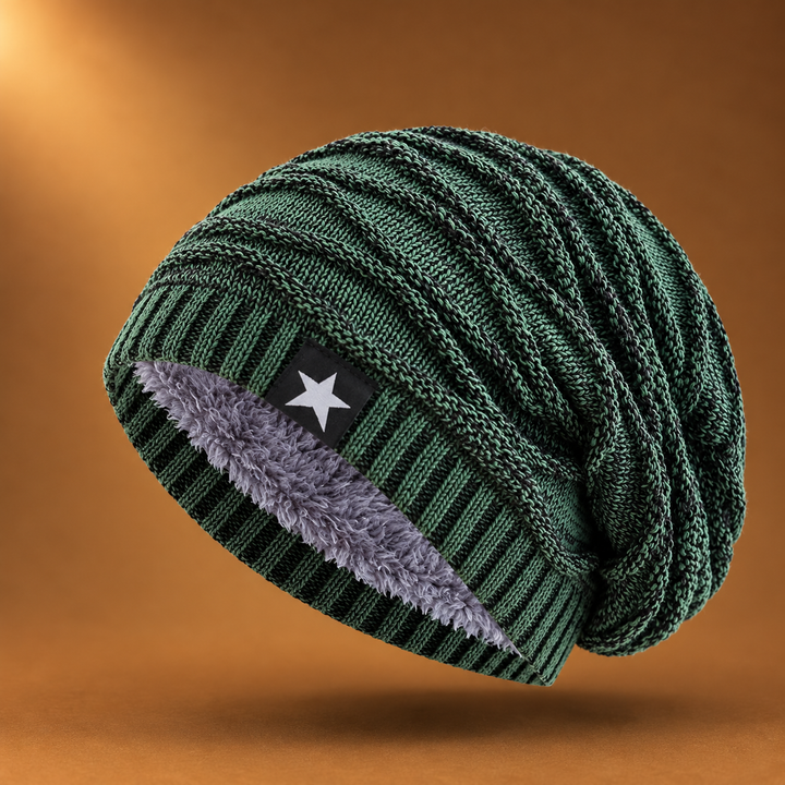 Hollis – Mit Fleece Gefütterte Strickmütze