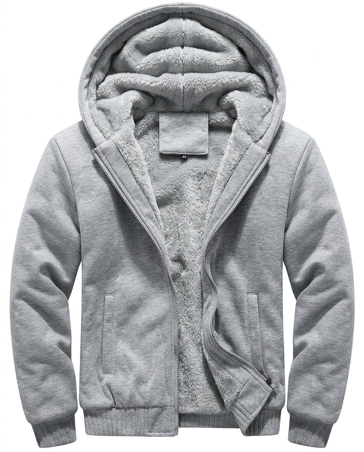 Kolina – Kapuzenjacke mit Reißverschluss und Fleecefutter