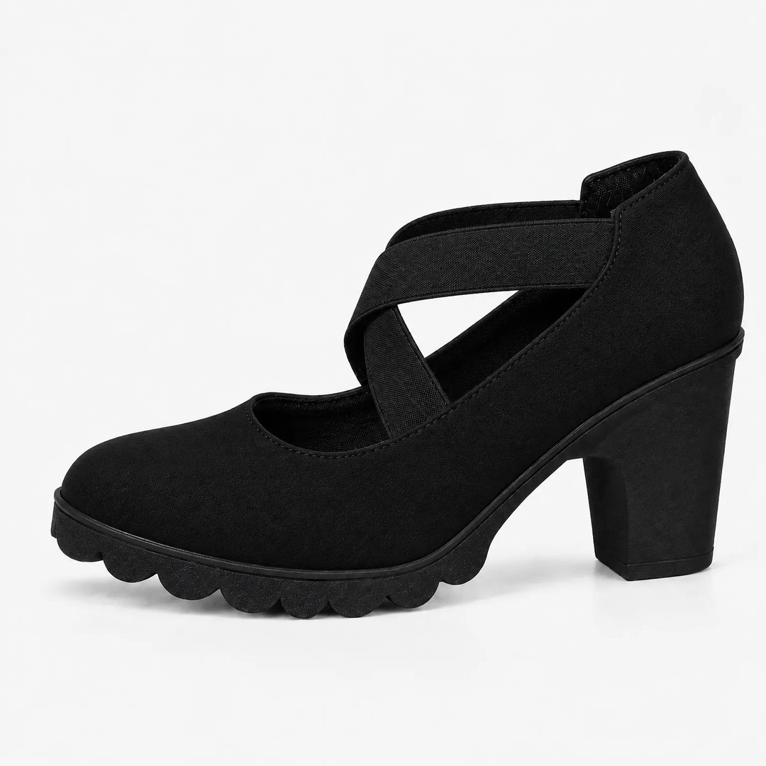 Magela - Schuhe im Mary Jane Stil Mit Gekreuzten Riemen