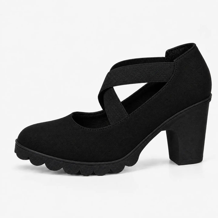 Magela - Schuhe im Mary Jane Stil Mit Gekreuzten Riemen