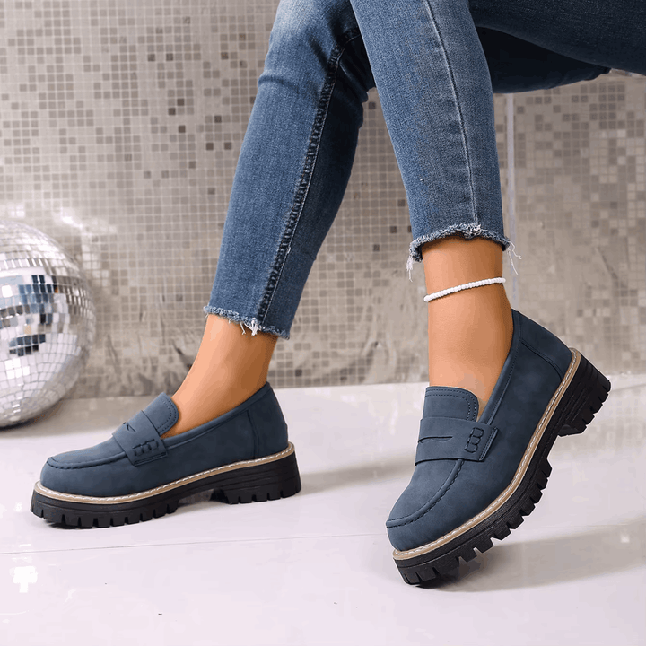 Jasha – Loafer Mit Runder Spitze Und Rutschfester Sohle