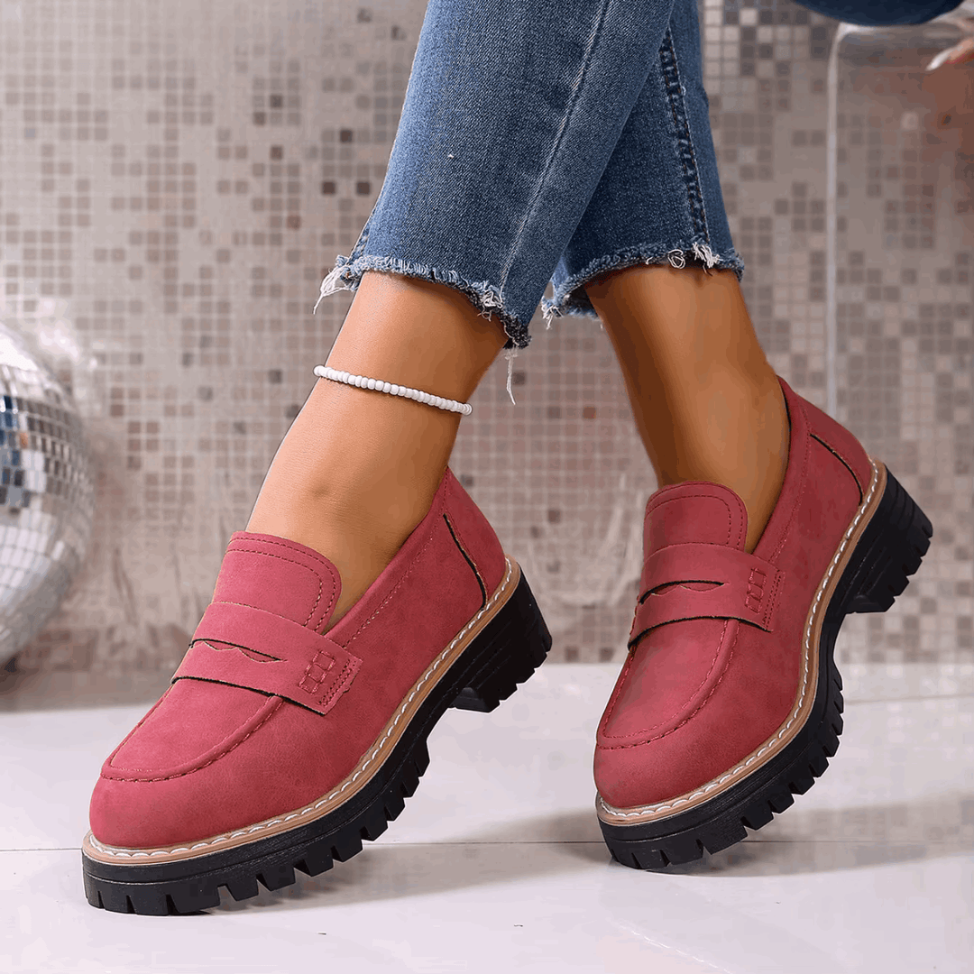 Jasha – Loafer Mit Runder Spitze Und Rutschfester Sohle