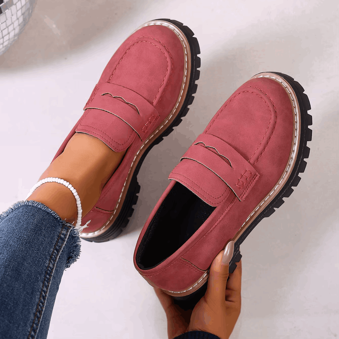 Jasha – Loafer Mit Runder Spitze Und Rutschfester Sohle