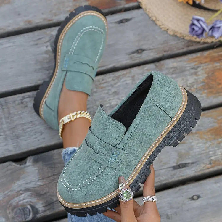 Jasha – Loafer Mit Runder Spitze Und Rutschfester Sohle