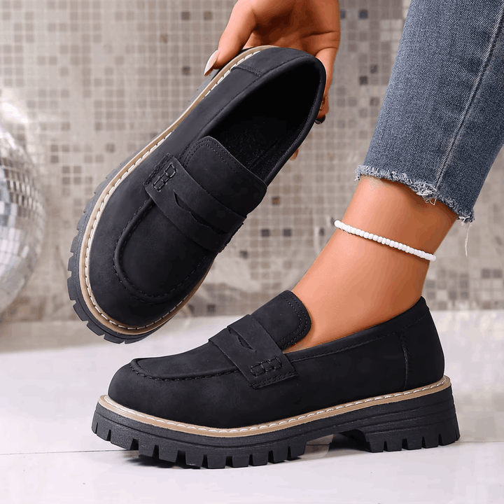 Jasha – Loafer Mit Runder Spitze Und Rutschfester Sohle