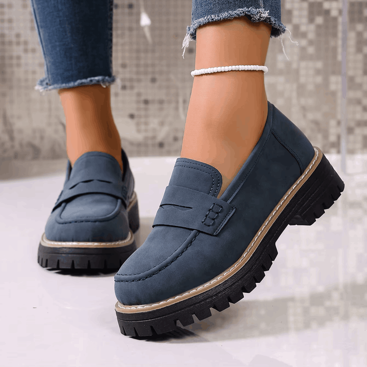 Jasha – Loafer Mit Runder Spitze Und Rutschfester Sohle