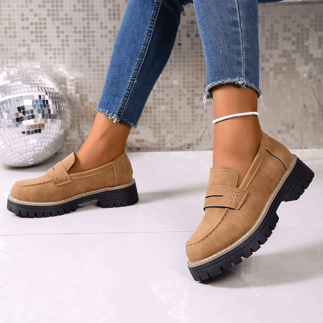 Jasha – Loafer Mit Runder Spitze Und Rutschfester Sohle