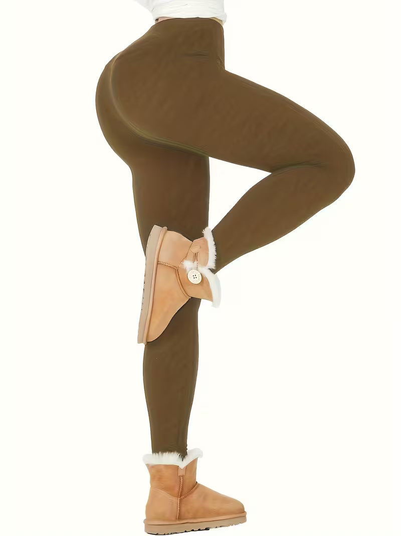 Linzay – Leggings Mit Hohem Bund Und Thermofleece-Futter