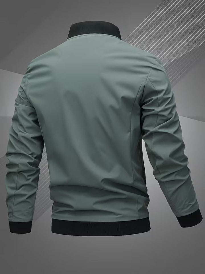 Tomas – Langarmjacke Mit Reißverschluss