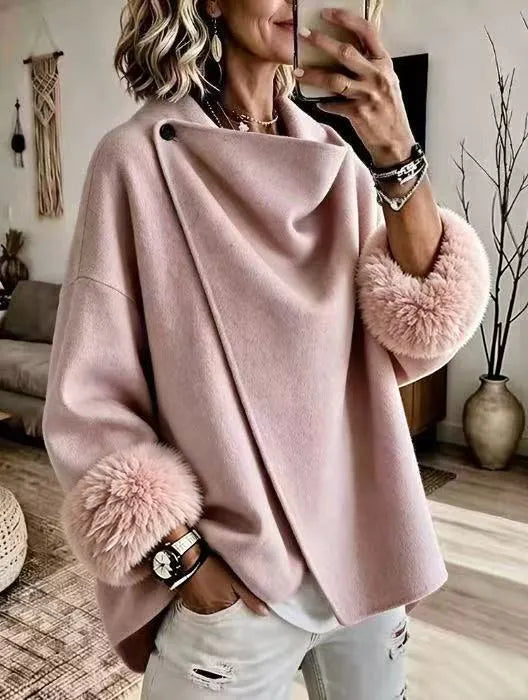 Maddia - Elegante Kunstfelljacke