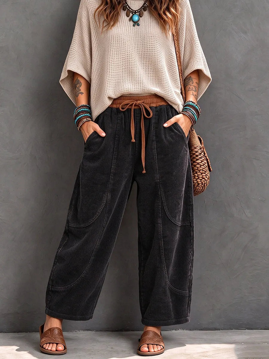 Karisma - Lässige Cordhose Mit Elastischem Bund