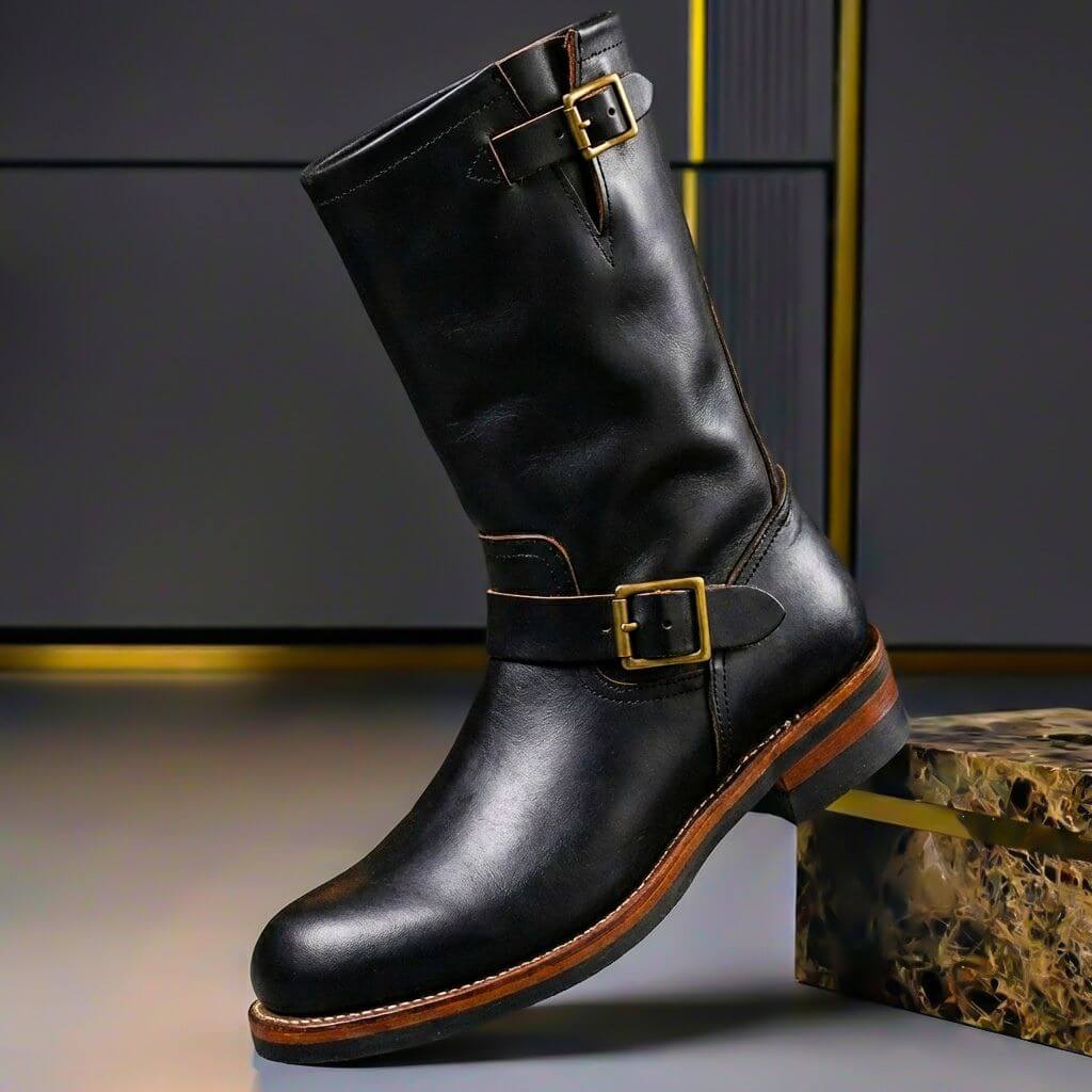 Quade – Stiefeletten Aus Vintage-Leder