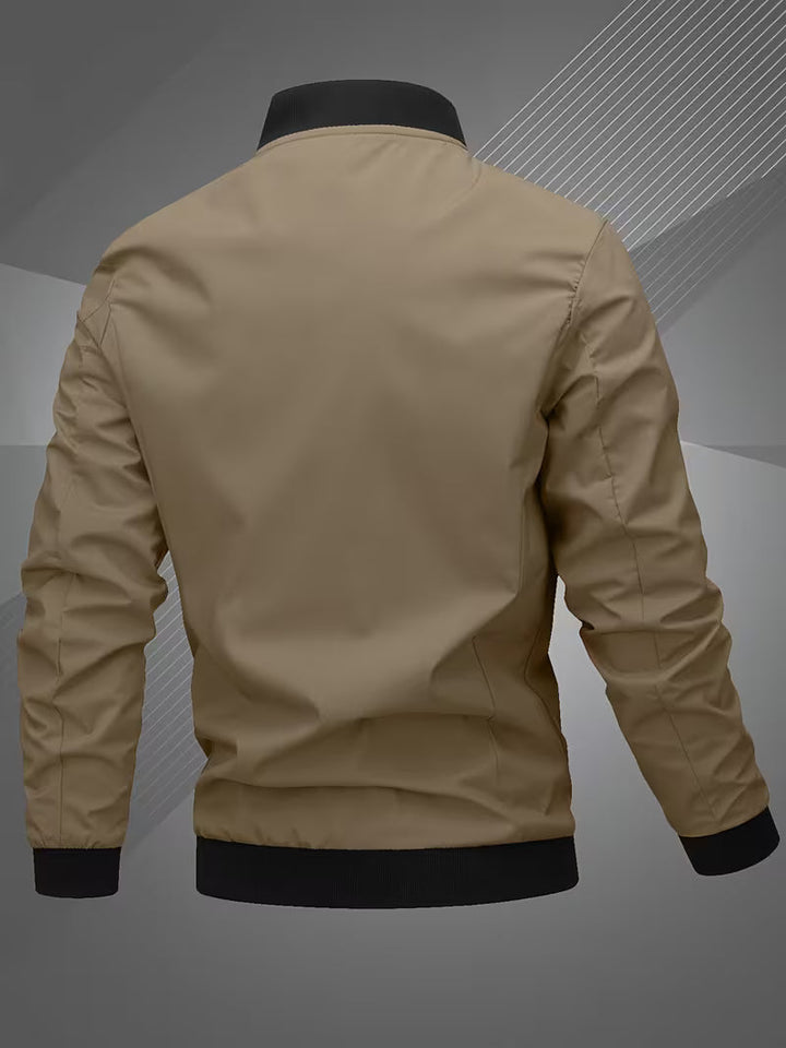 Tomas – Langarmjacke Mit Reißverschluss