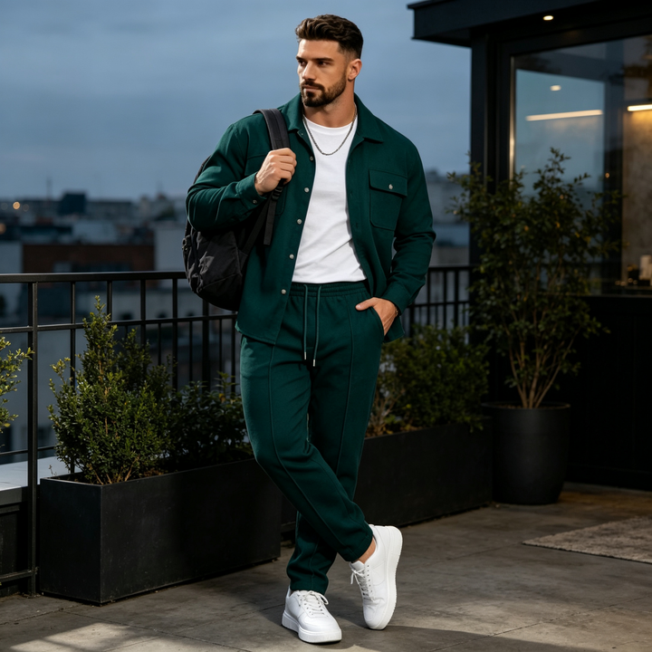 Gustave – Set Aus Langarmhemd Und Hose