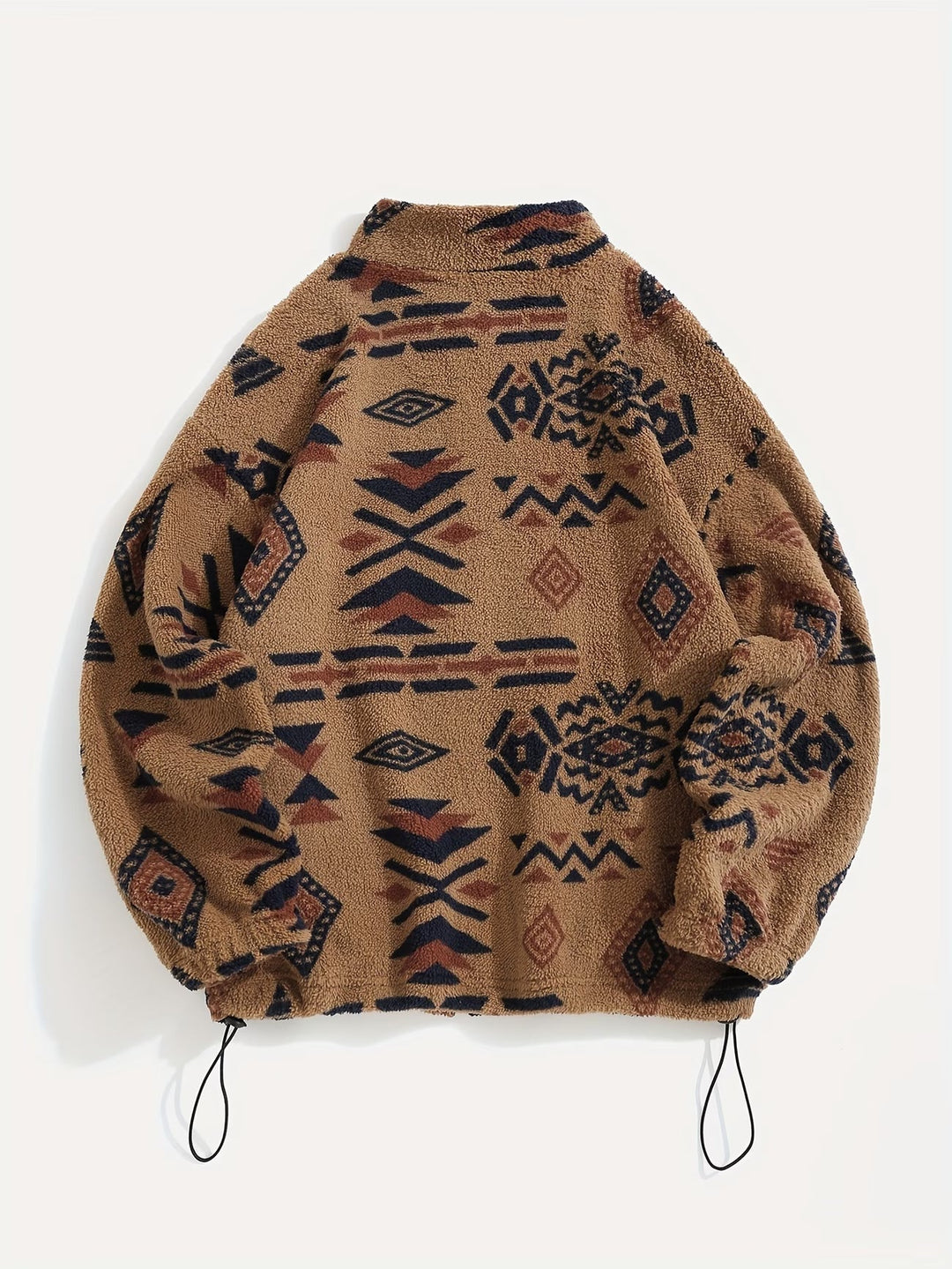 Esra – Langärmelige Jacke Mit Geometrischem Muster
