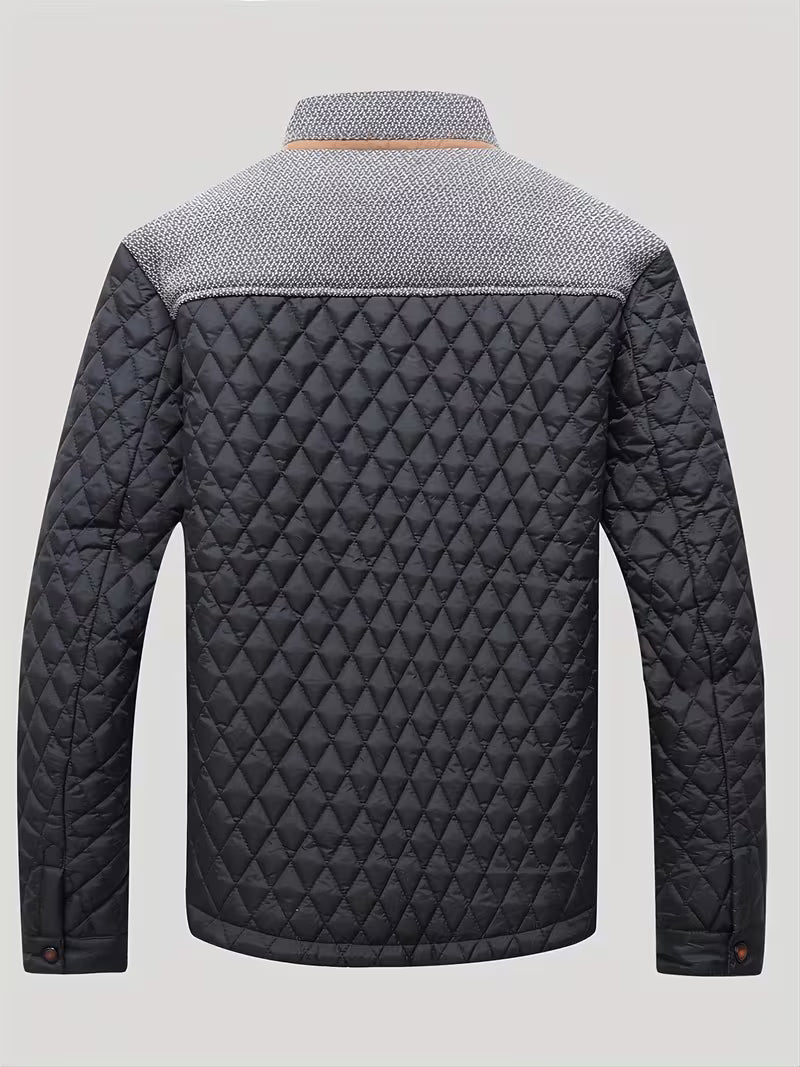 Stetson – Pufferjacke Mit Rauten-Patchwork